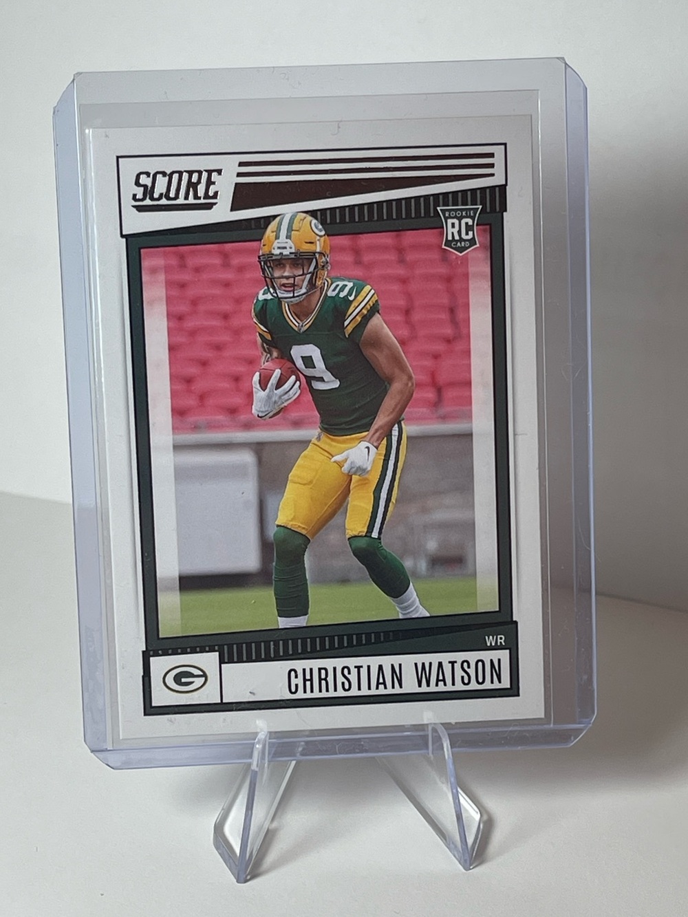 2022 Score #367 Christian Watson Rookie Green Bay Packers